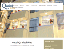 Tablet Screenshot of hotelconcordiamorelia.com.mx